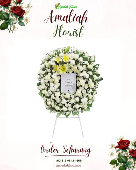 Krans Bunga Duka Suka Menang